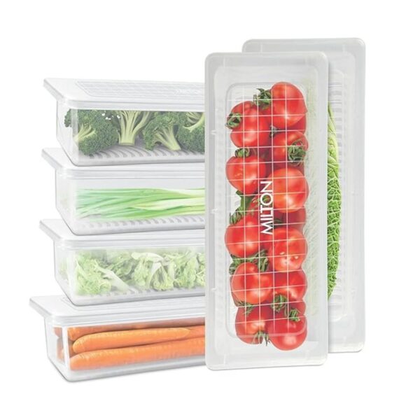 Milton Cryo Fridge Storage Fridge Organizer Container Set of 6 3 - LXINDIA.COM