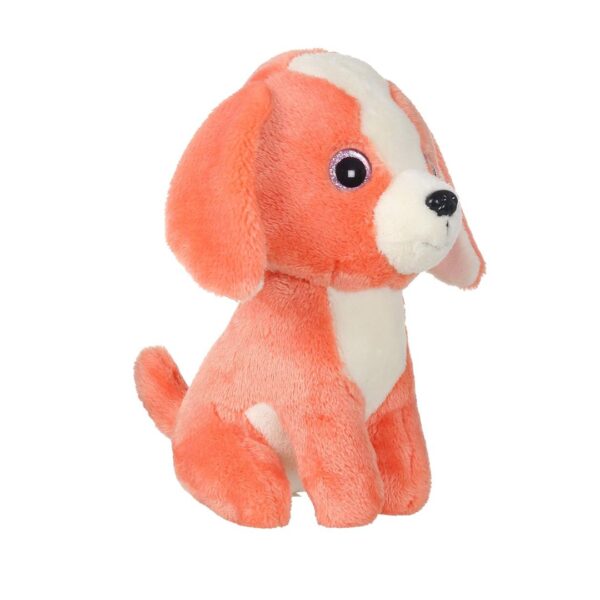 Mirada Cute Carrot Glitter Eyes Dog Soft Toy 1 - LXINDIA.COM