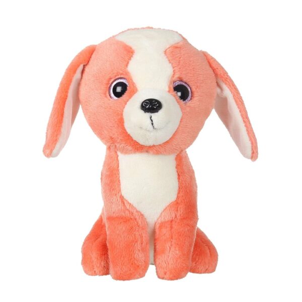 Mirada Cute Carrot Glitter Eyes Dog Soft Toy - LXINDIA.COM