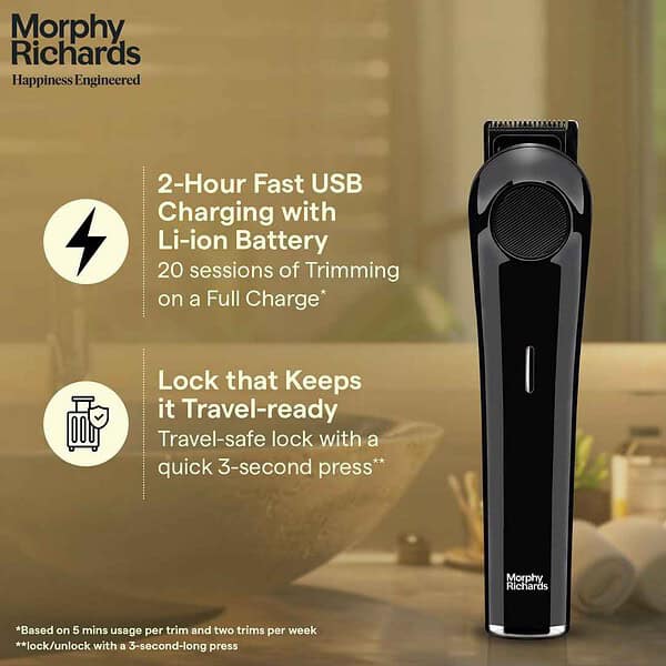 Morphy Richards Kingsman Elite 3 in 1 Multipurpose Trimmer1 - LXINDIA.COM