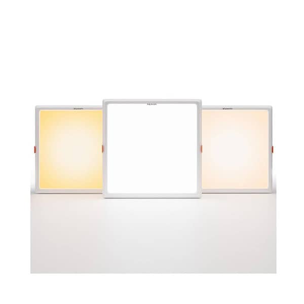 Murphy 15W Trimless 3 in 1 Square LED Panel Ceiling Color Changing Light Cool White Warm White Natural White Pack of 4 2 - LXINDIA.COM