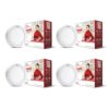 Murphy LED 9Watts CBL Round Surface No False Ceiling Required Cool White Pack of 4 - LXINDIA.COM