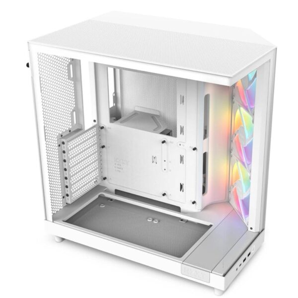 NZXT H6 Flow RGB Case White CC H61FW R1 min 1 - LXINDIA.COM