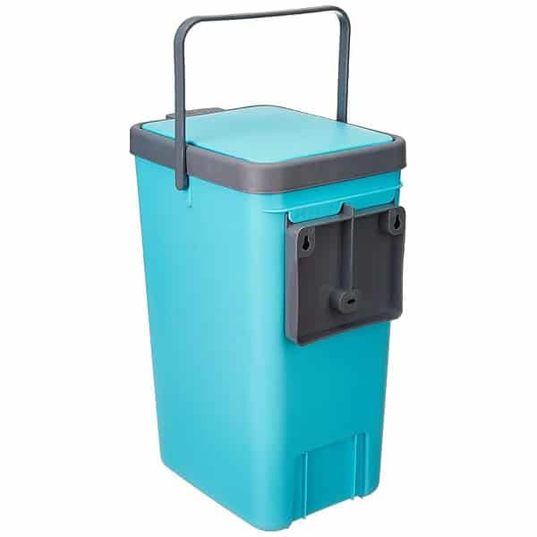 Nayasa Plastic Door Dustbin 18 Ltrs Green1 - LXINDIA.COM