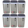 Nayasa Plastic Fusion Container Set of 6 1500ml c - LXINDIA.COM