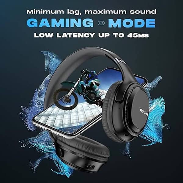 Noise 3 Wireless On Ear Headphones with 70H Playtime Carbon Black 2 - LXINDIA.COM