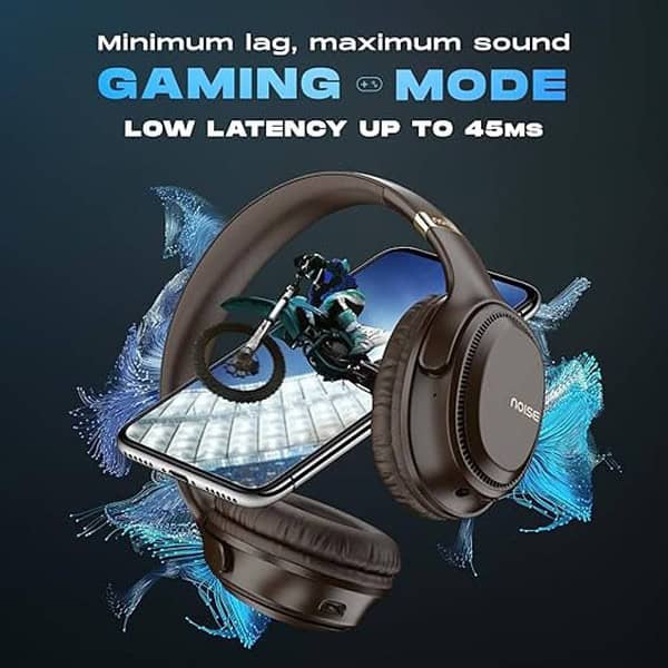 Noise 3 Wireless On Ear Headphones with 70H Playtime Dark Brown 2 - LXINDIA.COM