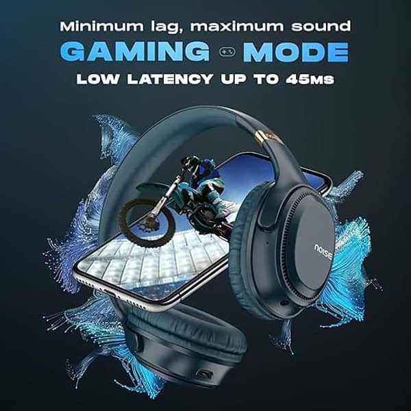 Noise 3 Wireless On Ear Headphones with 70H Playtime Midnight Blue 2 - LXINDIA.COM