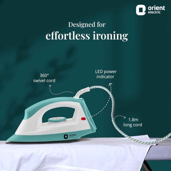 Orient Electric Fabrijoy 1000 Watt Dry Iron1 - LXINDIA.COM