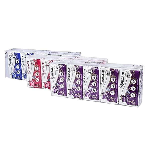 Origami Luxuria Pocket Hanky Tissue Pack of 30 10 Pulls Per Roll 1 - LXINDIA.COM