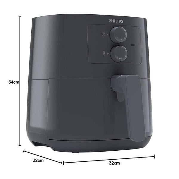 PHILIPS Essential Air Fryer Slate Grey HD9200 601 - LXINDIA.COM