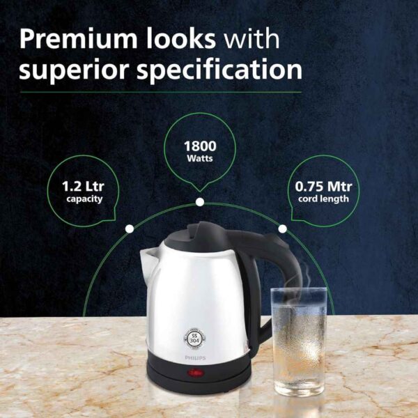 PHILIPS HD9373 00 1.5 liter Kettle 1500W1 - LXINDIA.COM