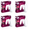 PHILIPS Rimless Full Glow 15 watt Round LED Surface Downlighter Cool Day Light Pack of 4 - LXINDIA.COM