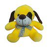 PLUSHIFY Patch Eye Dog Stuffed Animal Puppy Patch Eye Dog Yellow - LXINDIA.COM