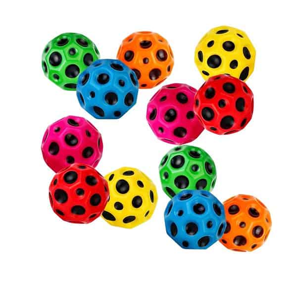 PLUSPOINT Moon Ball Extreme High Bouncing Ball Pack of 12 - LXINDIA.COM