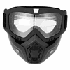 PROKONAI Motorcycle mask Anti Scratch UV Protective Face Mask - LXINDIA.COM