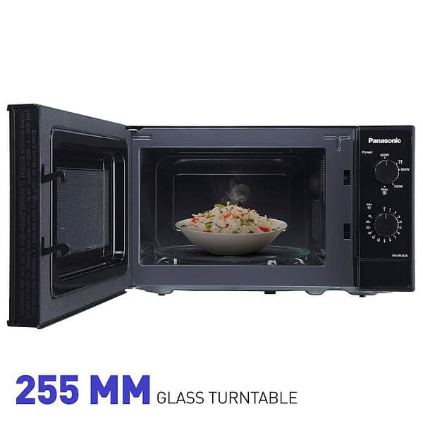 Panasonic 20 L Solo Microwave Oven NN SM25JBFDG Black1 - LXINDIA.COM