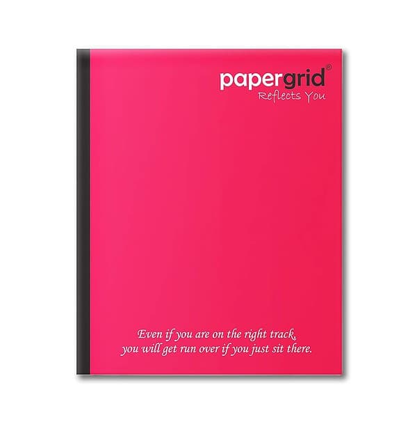 Papergrid Double Line 152 Pages Notebook Pack of 6 - LXINDIA.COM