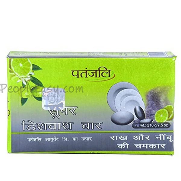 Patanjali Super Dish Wash Bar 175g - LXINDIA.COM