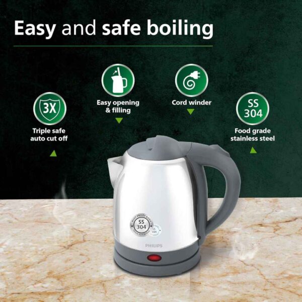 Philips HD9363 02 1.2 L Kettle 1800W2 - LXINDIA.COM