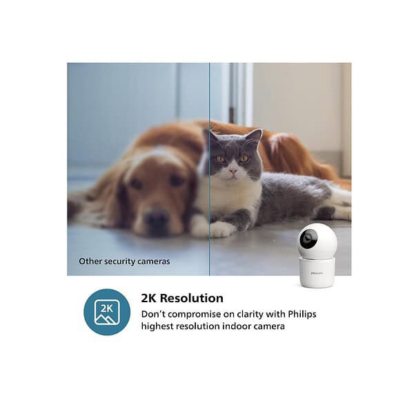 Philips Smart 360 degree Wifi Indoor Security Camera HSP3500 3 - LXINDIA.COM