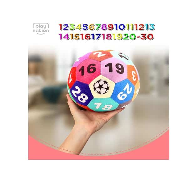 Play Nation Premium Numeric Soft Ball for Kids 2 - LXINDIA.COM