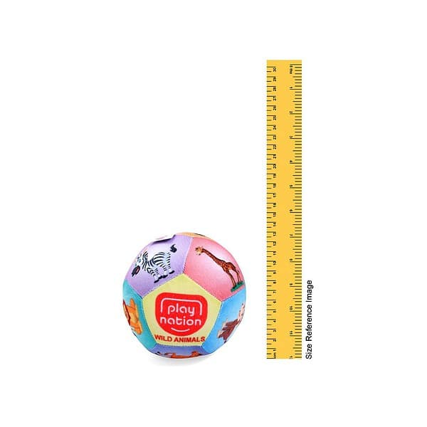 Play Nation Premium Wild Animal Themed Soft Ball for Kids 1 - LXINDIA.COM