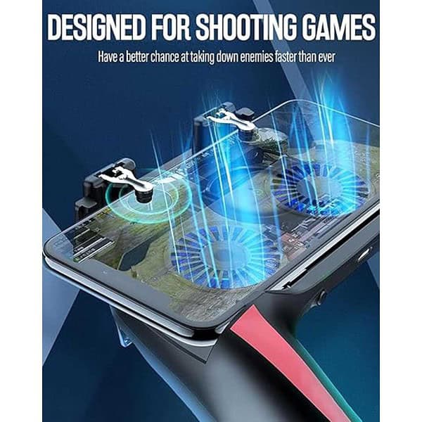 Plexaris Phone Cooler Gaming Fan Mobile Case with L1R1 Triggers 3 - LXINDIA.COM