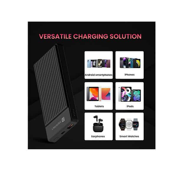 Portronics Luxcell B 10K 10000 mAh Black 4 - LXINDIA.COM