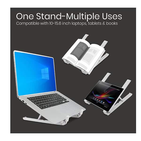 Portronics My Buddy Flip Portable Laptop Stand 3 - LXINDIA.COM