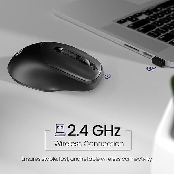 Portronics Toad 35 Wireless Mouse Black 1 - LXINDIA.COM