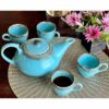 Praahi Lifestyle 4 Cups Tea Cup Set with Kettle a - LXINDIA.COM