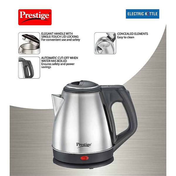 Prestige 1.2 Litres Electric Kettle PKCS 1.22 - LXINDIA.COM