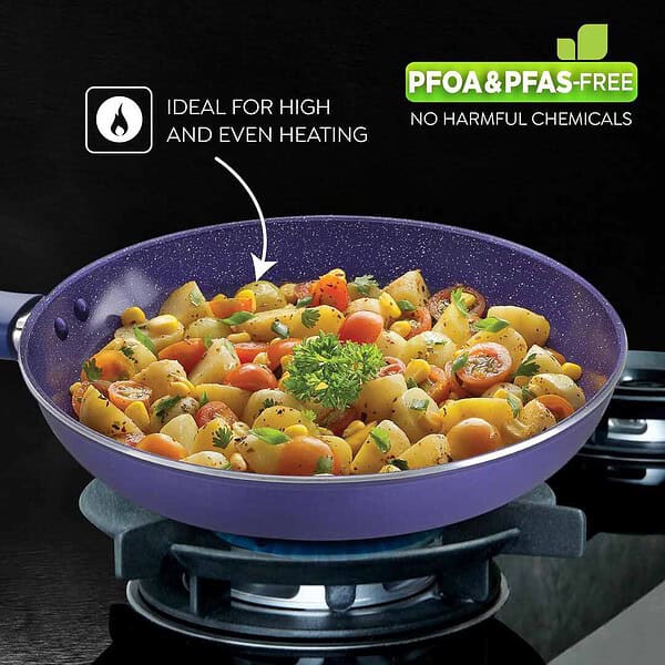 Prestige Ceraglide Ceramic Coated 28 cm Non Stick Fry Pan A - LXINDIA.COM