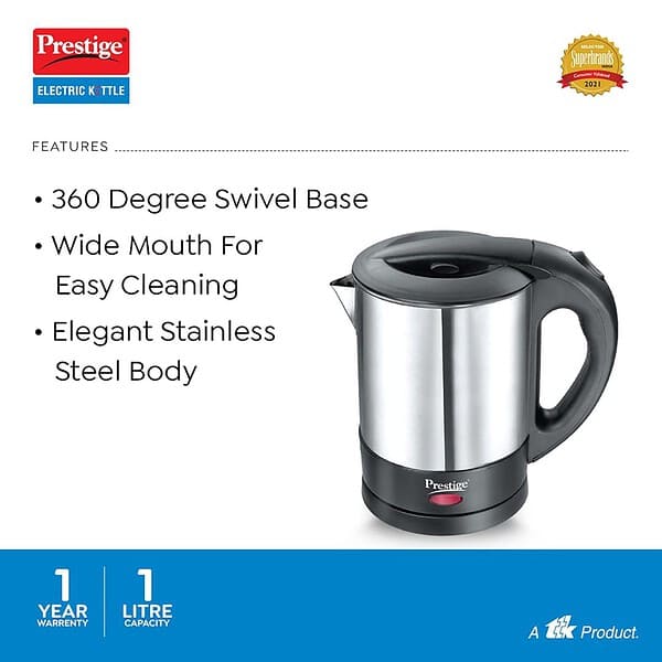 Prestige Electric Kettle Pkss 1350 Watts2 - LXINDIA.COM