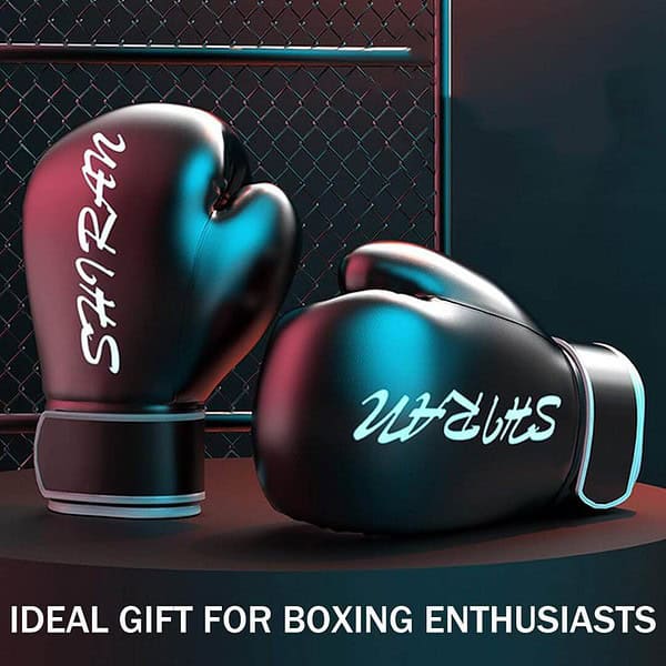 Proberos Boxing Gloves Black 10oz - LXINDIA.COM