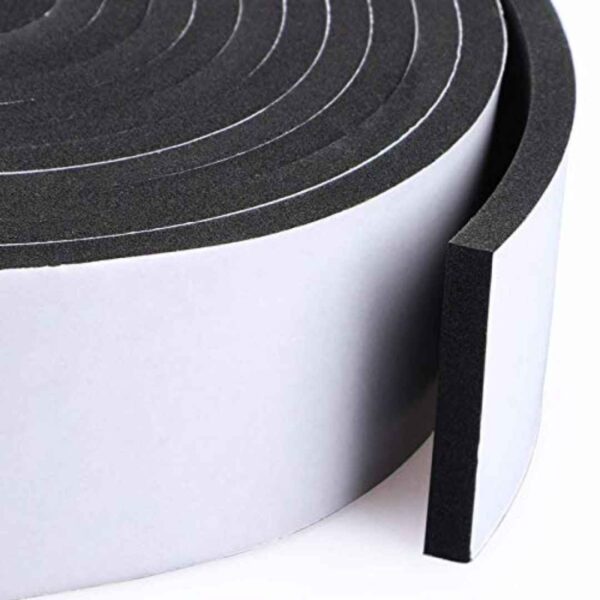 Rpi shop Gasket Black Foam Single Sided Adhesive Tape 10 meter length - LXINDIA.COM