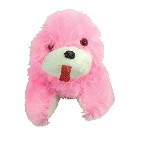 SANKALP EMPORIUM Peach Puppy Stuffed Toy - LXINDIA.COM