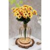 SATYAM KRAFT 1 Pcs Artificial Sunflowers Bunch a - LXINDIA.COM