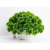 SHANOL Artificial Green Roses Flower Pot A - LXINDIA.COM