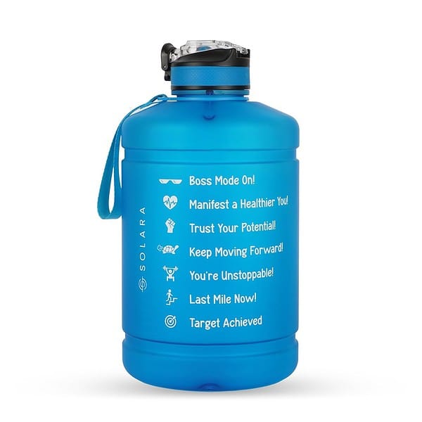 SOLARA 1 Gallon Water Bottle Blue - LXINDIA.COM