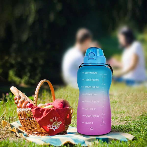 SOLARA 1 Gallon Water Bottle Blue Fuchsia c - LXINDIA.COM