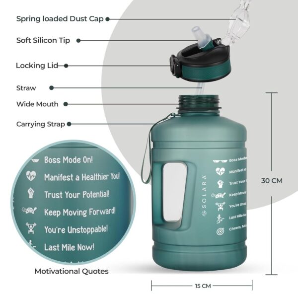 SOLARA 2.2L Sipper Water Green Hawaii A 1 - LXINDIA.COM