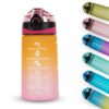 SOLARA 500ML Sipper Water Bottle Yellow Pink - LXINDIA.COM