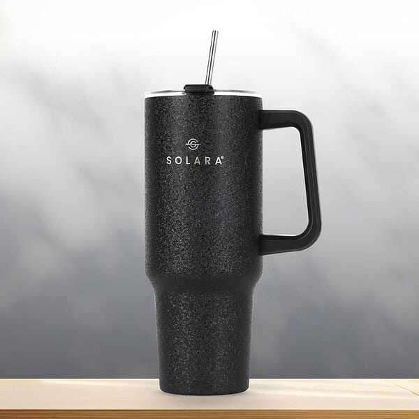 SOLARA Elixir 40oz Tumbler 1200ml Black Knight a - LXINDIA.COM