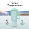 SOLARA Elixir 40oz Tumbler 1200ml Icy Mint b - LXINDIA.COM