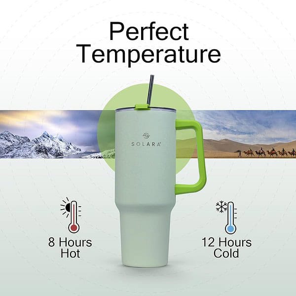 SOLARA Elixir 40oz Tumbler 1200ml Lemon Drop c - LXINDIA.COM