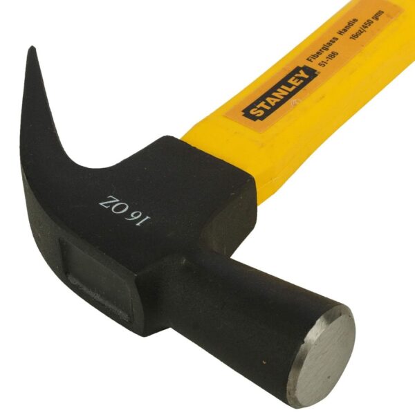 STANLEY 51 186 Fibreglass Nail Hammer 450gms1 - LXINDIA.COM