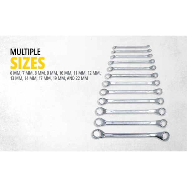 STANLEY70 395E 12 piece Ring Spanner Set2 - LXINDIA.COM