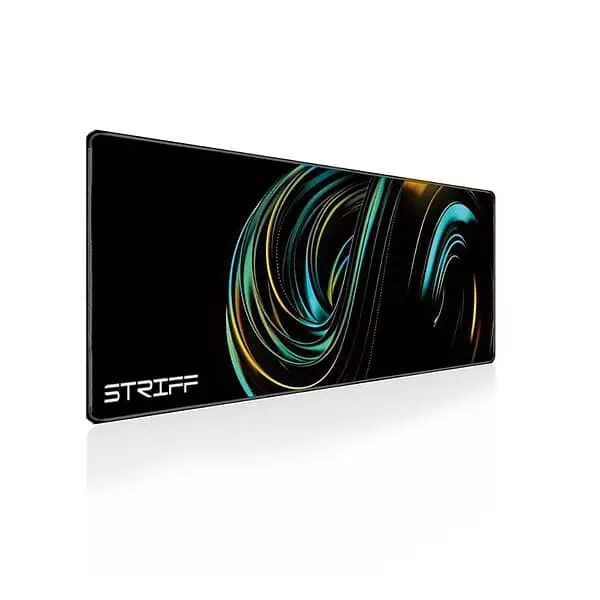 STRIFF Extended Gaming Mouse Pad Stitched Edges Non Slip Rubber Universe - LXINDIA.COM